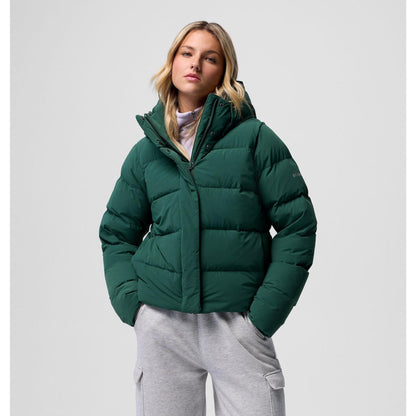 Columbia Women's Amaze Puff Hooded Jacket - Rain Forest