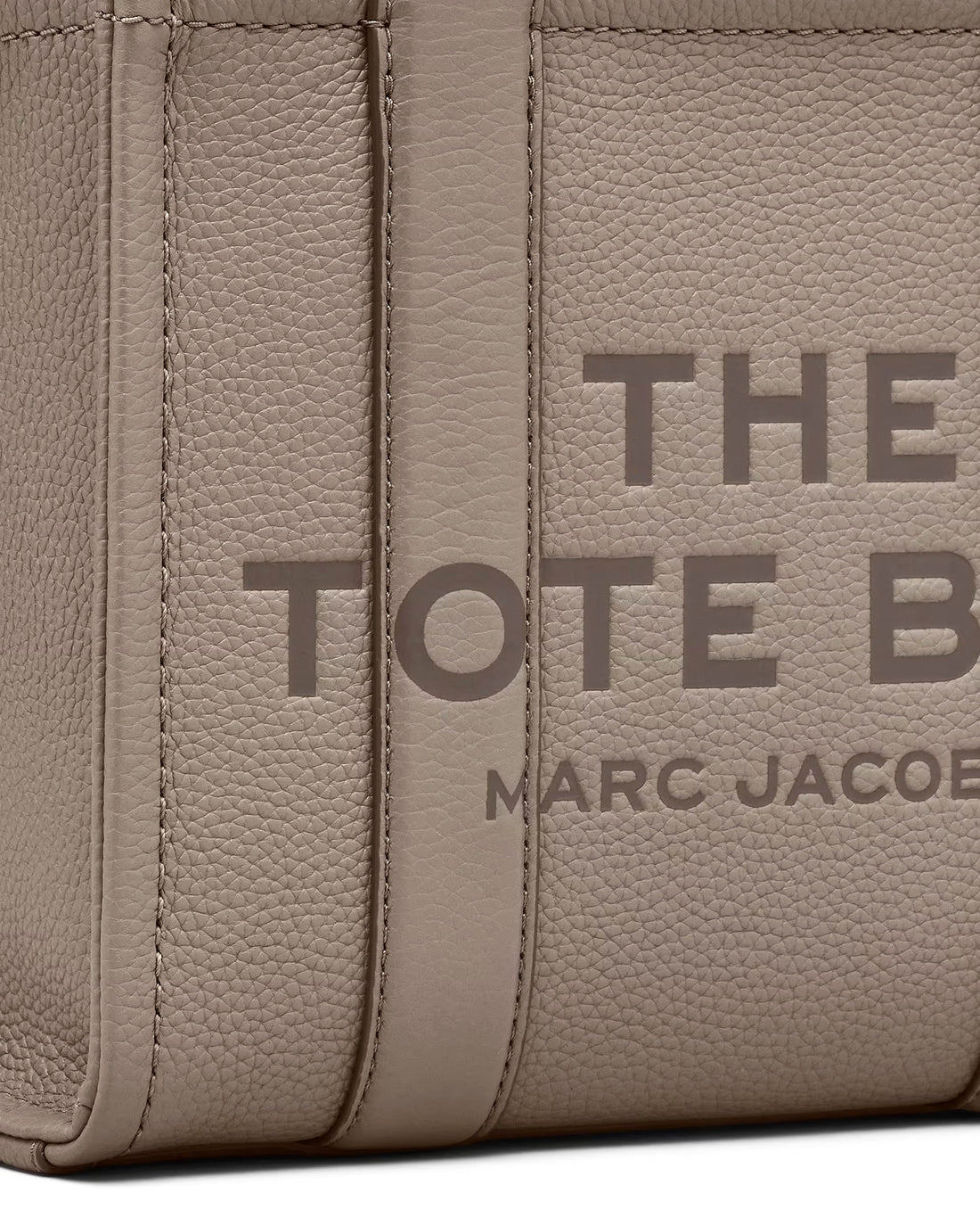 Marc Jacobs The Leather Small Tote Bag - CEMENT