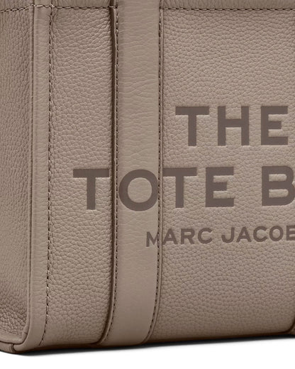 Marc Jacobs The Leather Small Tote Bag - CEMENT