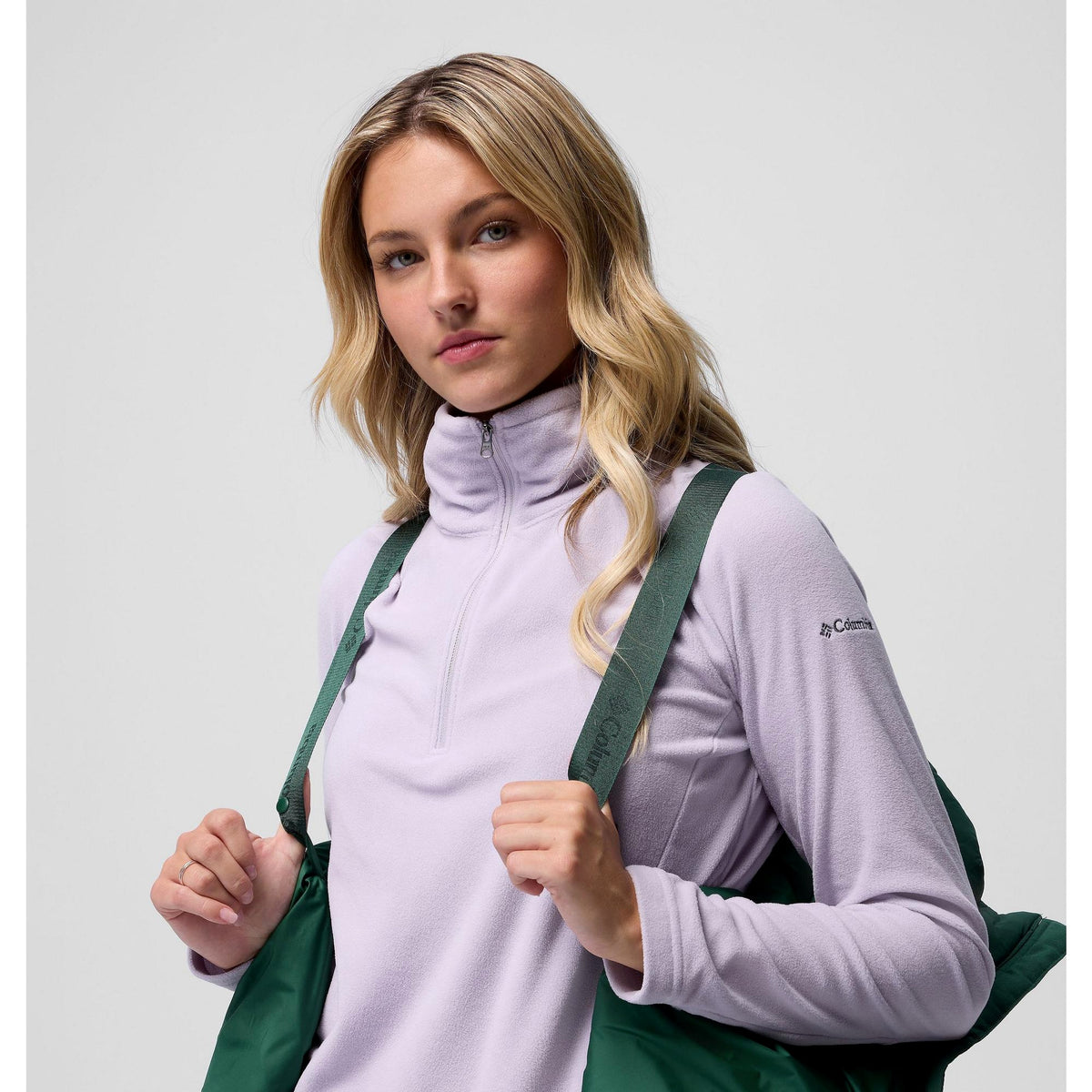 Columbia Women's Amaze Puff Hooded Jacket - Rain Forest
