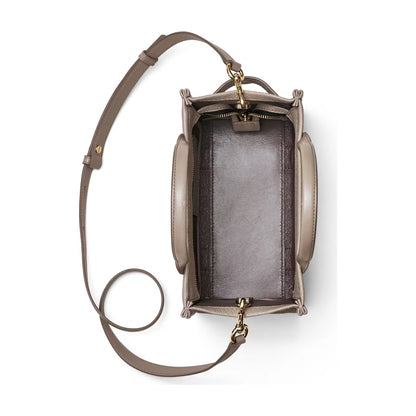 Marc Jacobs The Leather Small Tote Bag - CEMENT