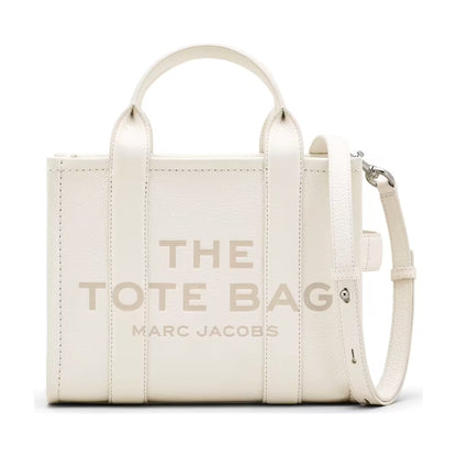 Marc Jacobs The Leather Small Tote Bag - CEMENT