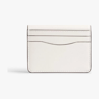 Coach Tabby Card Case - Brass/Chalk