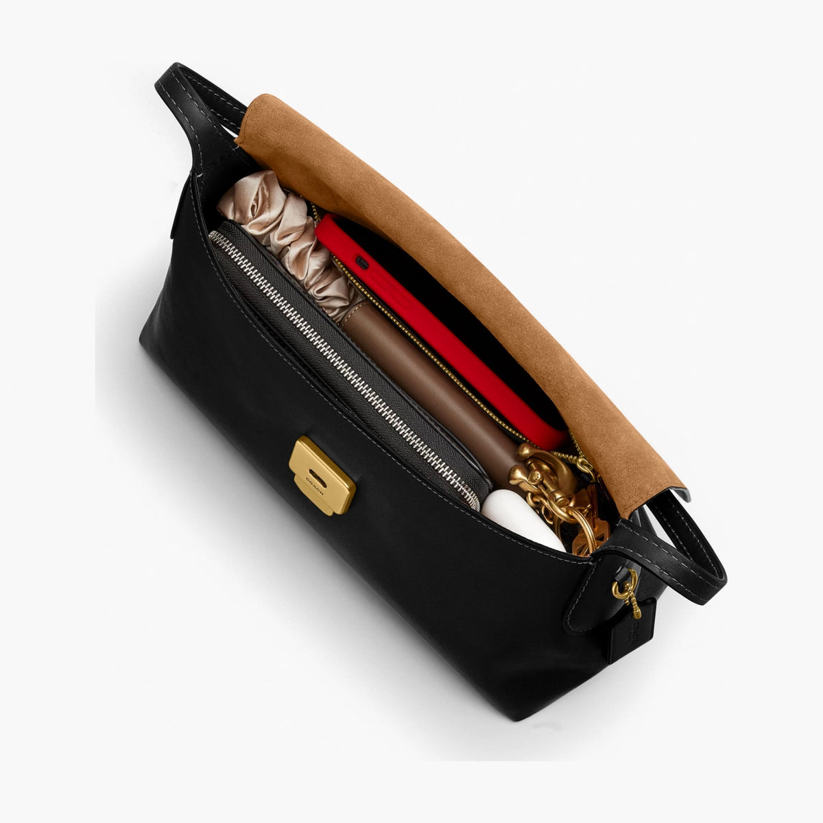 Coach Chelsea Shoulder Bag 30 - Brass/Black