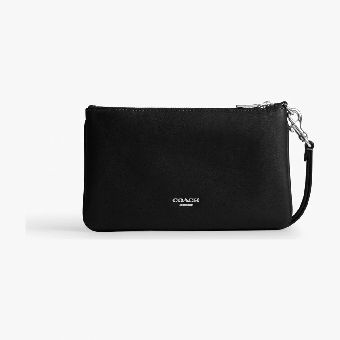 Coach Ashton Wristlet - Silver/Black
