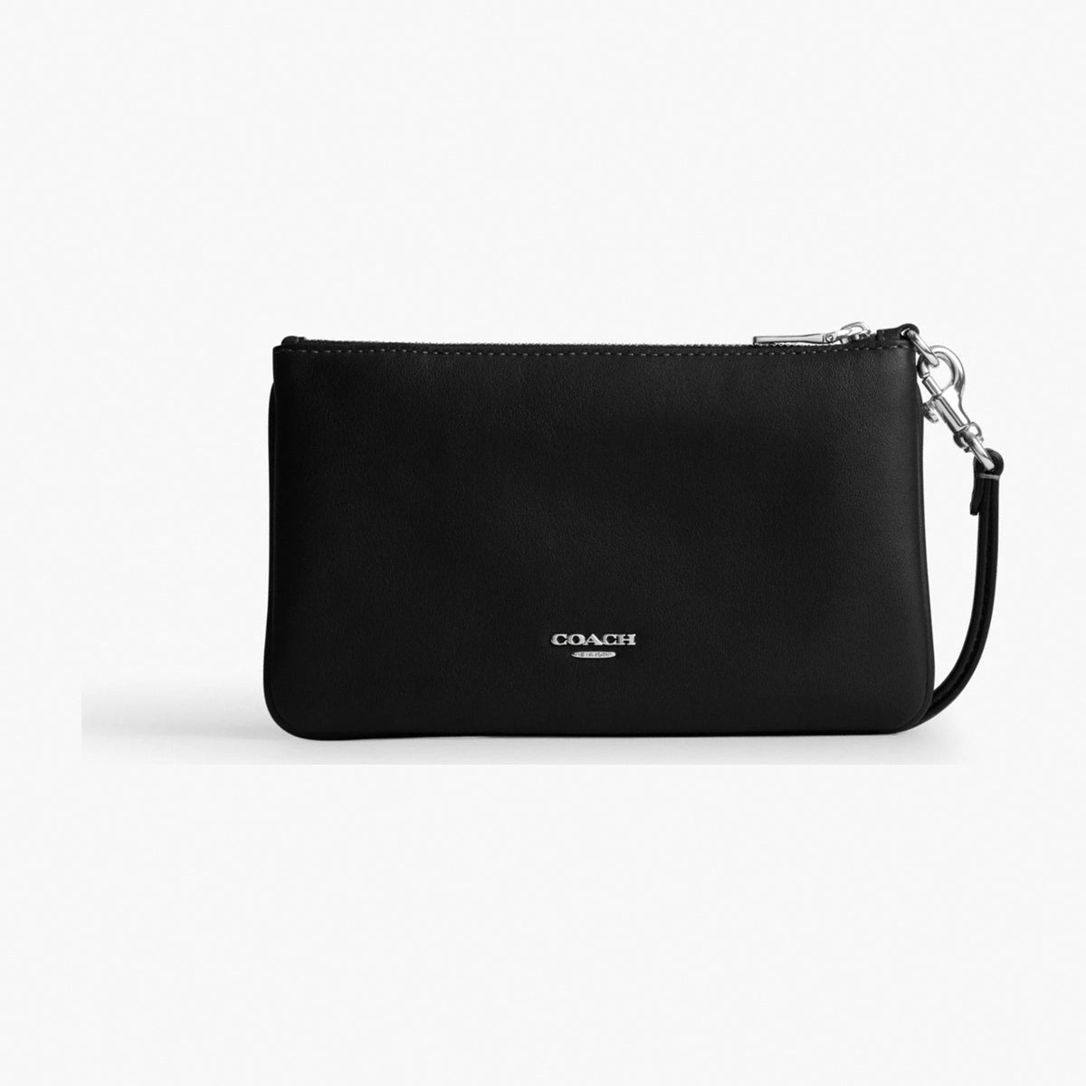 Coach Ashton Wristlet - Silver/Black