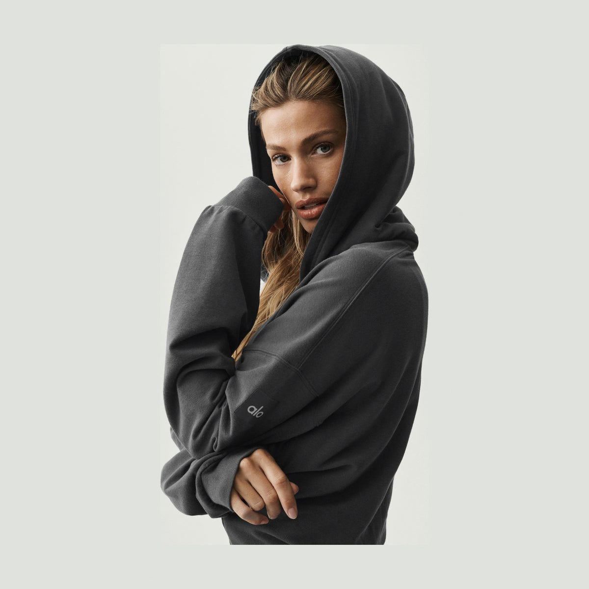 Alo Yoga Double Take Hoodie - Anthracite