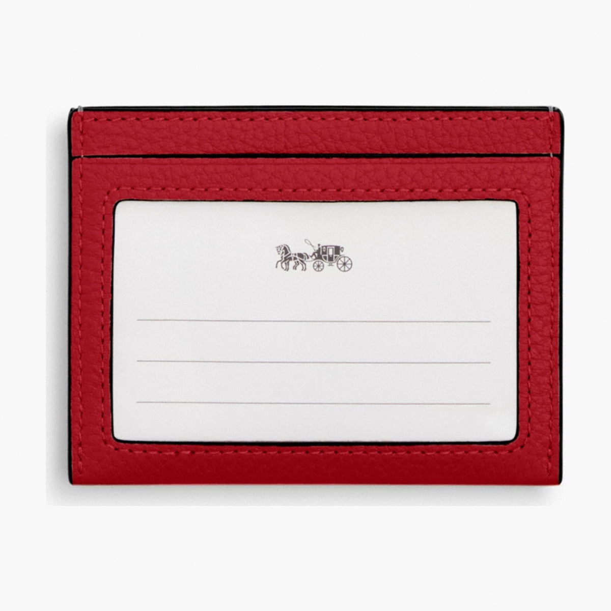 Coach Slim ID Card Case - Poppy