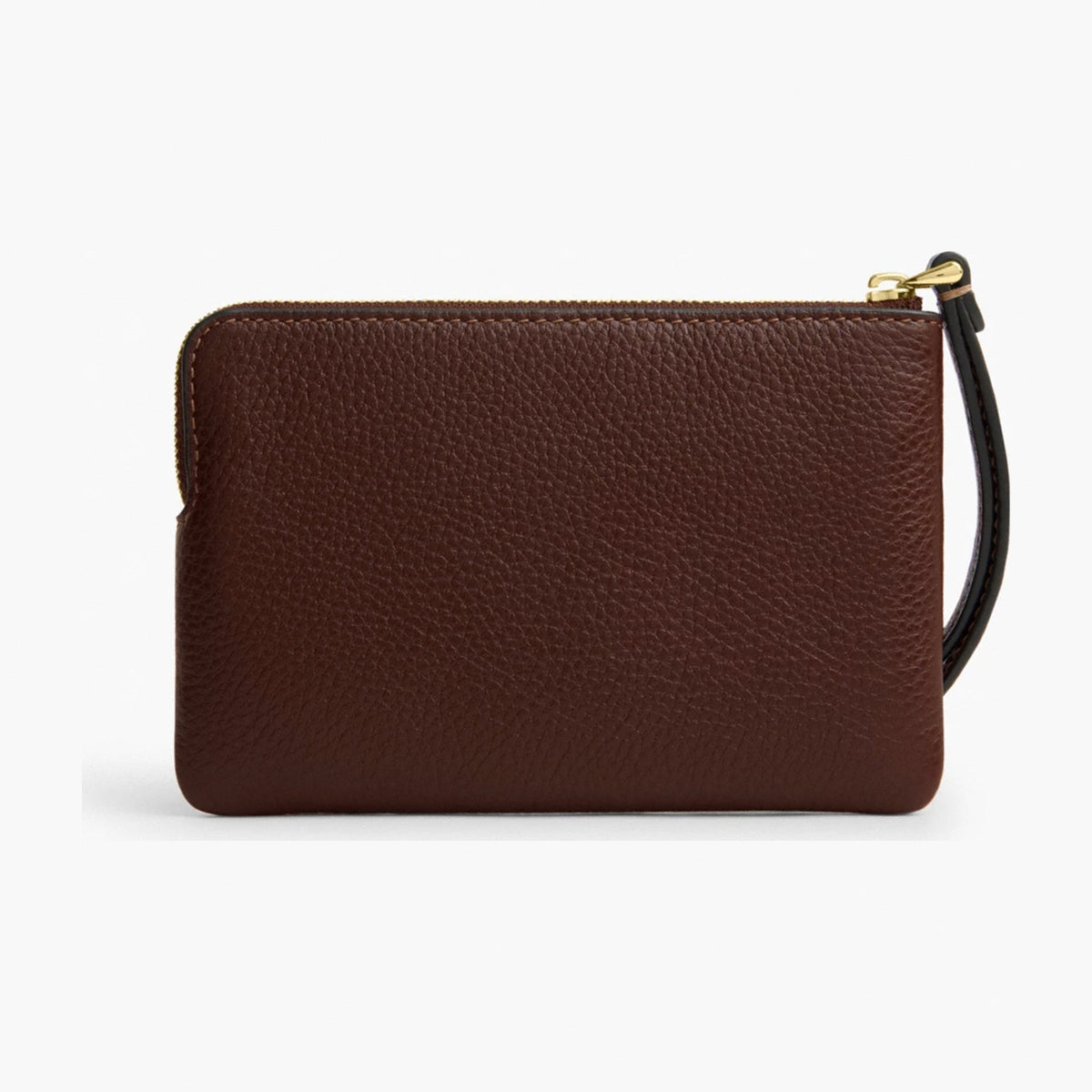 Coach Corner Zip Wristlet - Gold/Maple