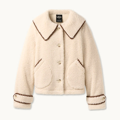 UGG Nikia Collared Jacket - Cream