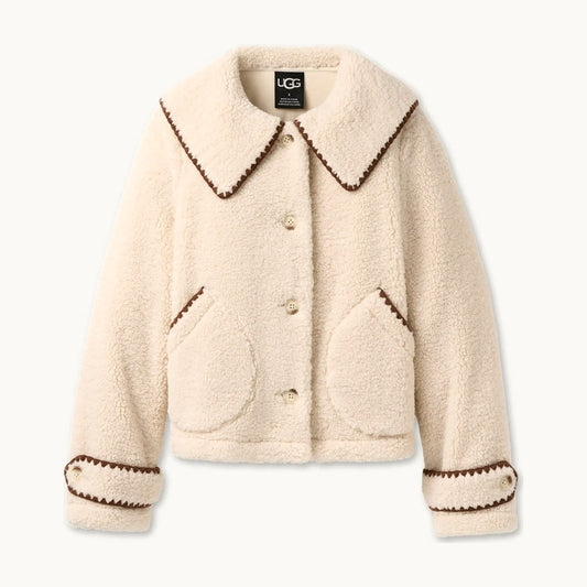 UGG Nikia Collared Jacket - Cream