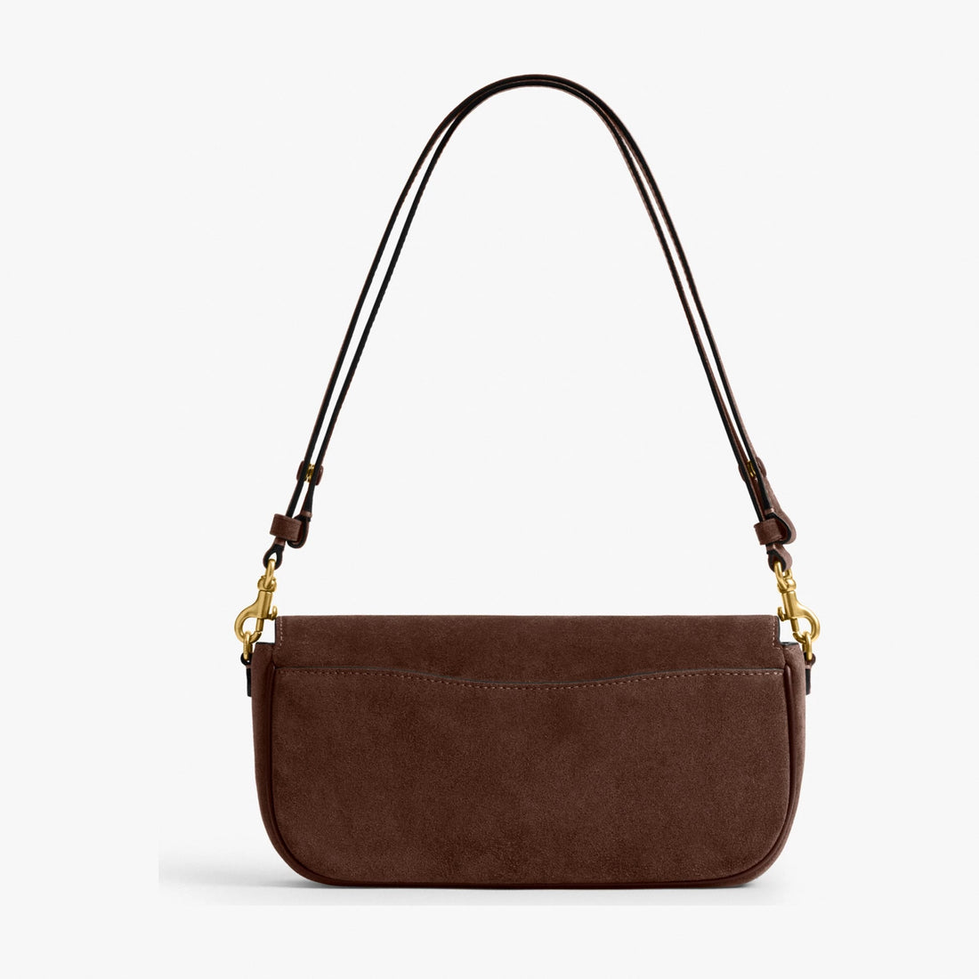 Coach Brook Flap Chain Bag - Brass/Dark Chocolate