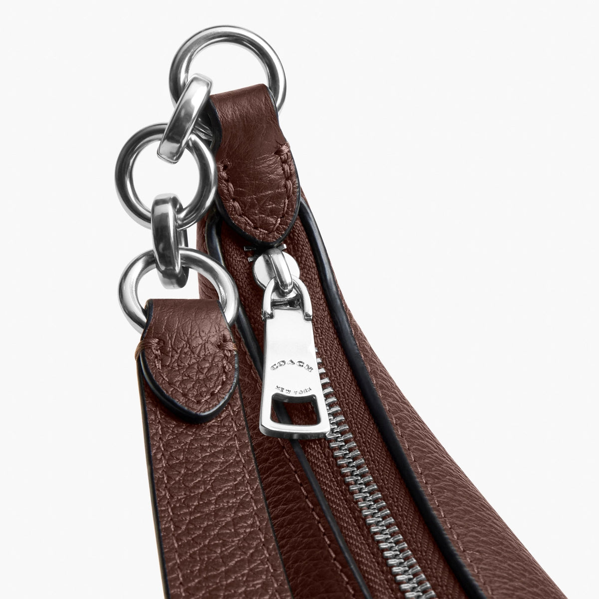 Coach Mini Payton Bag - Silver/Maple