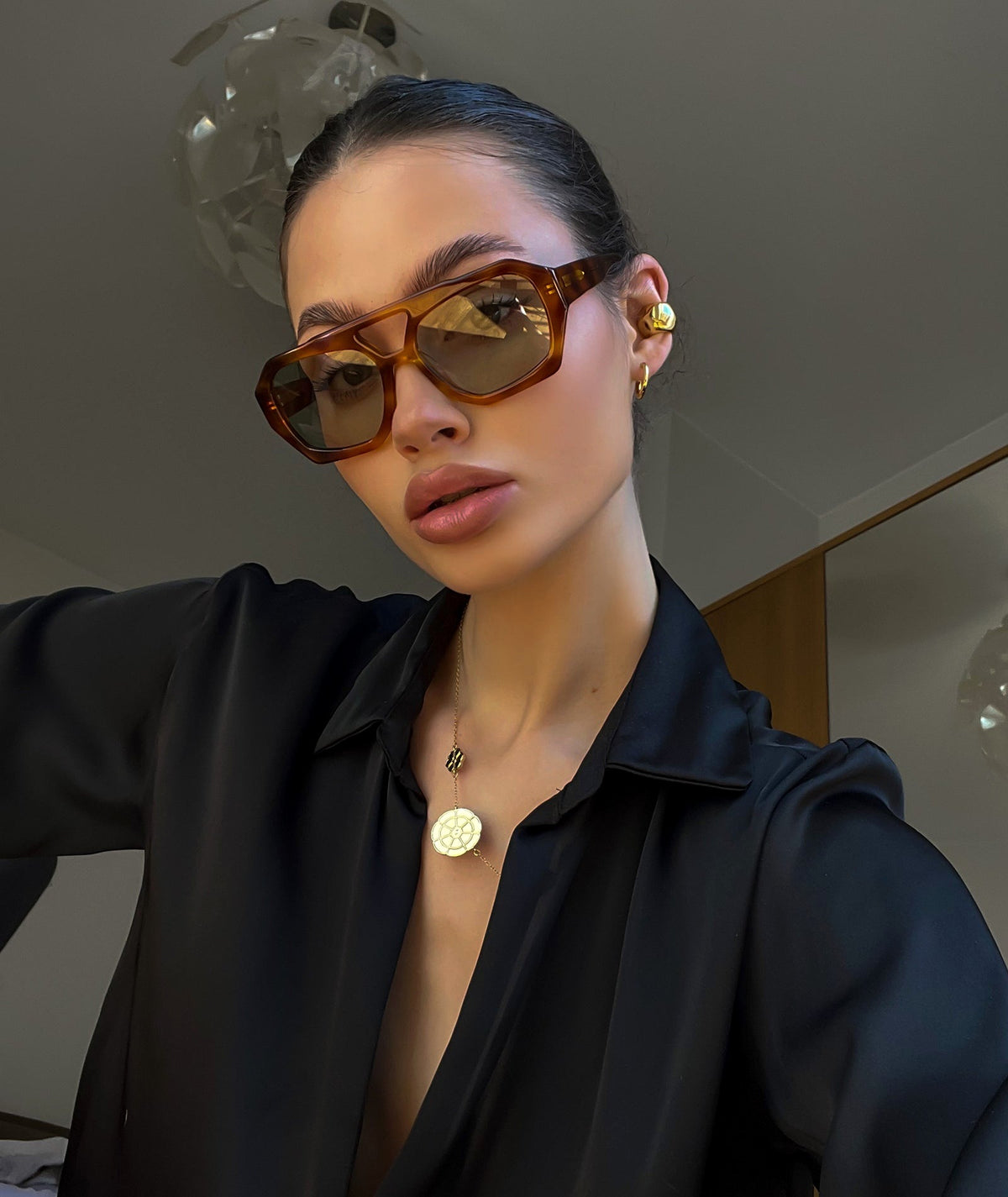 VEHLA River Sunglasses - Honey Tort/Sage