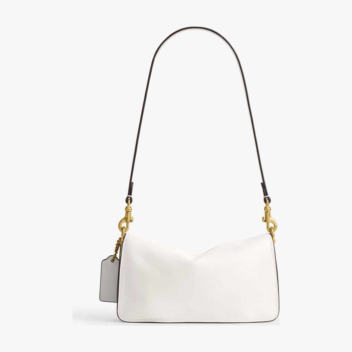 Coach Soft Tabby Shoulder Bag 20 - Brass/Chalk