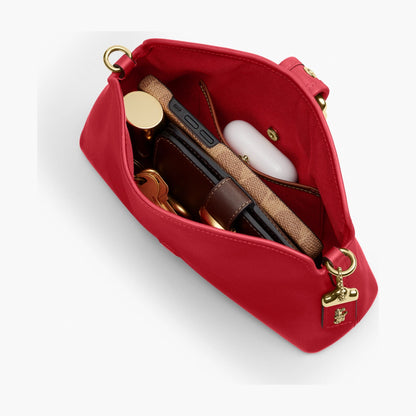 Coach Abbie Shoulder Bag - Gold/Poppy