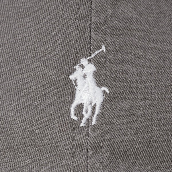 Polo Ralph Lauren The Iconic Cotton Chino Ball Cap - Perfect Grey/White