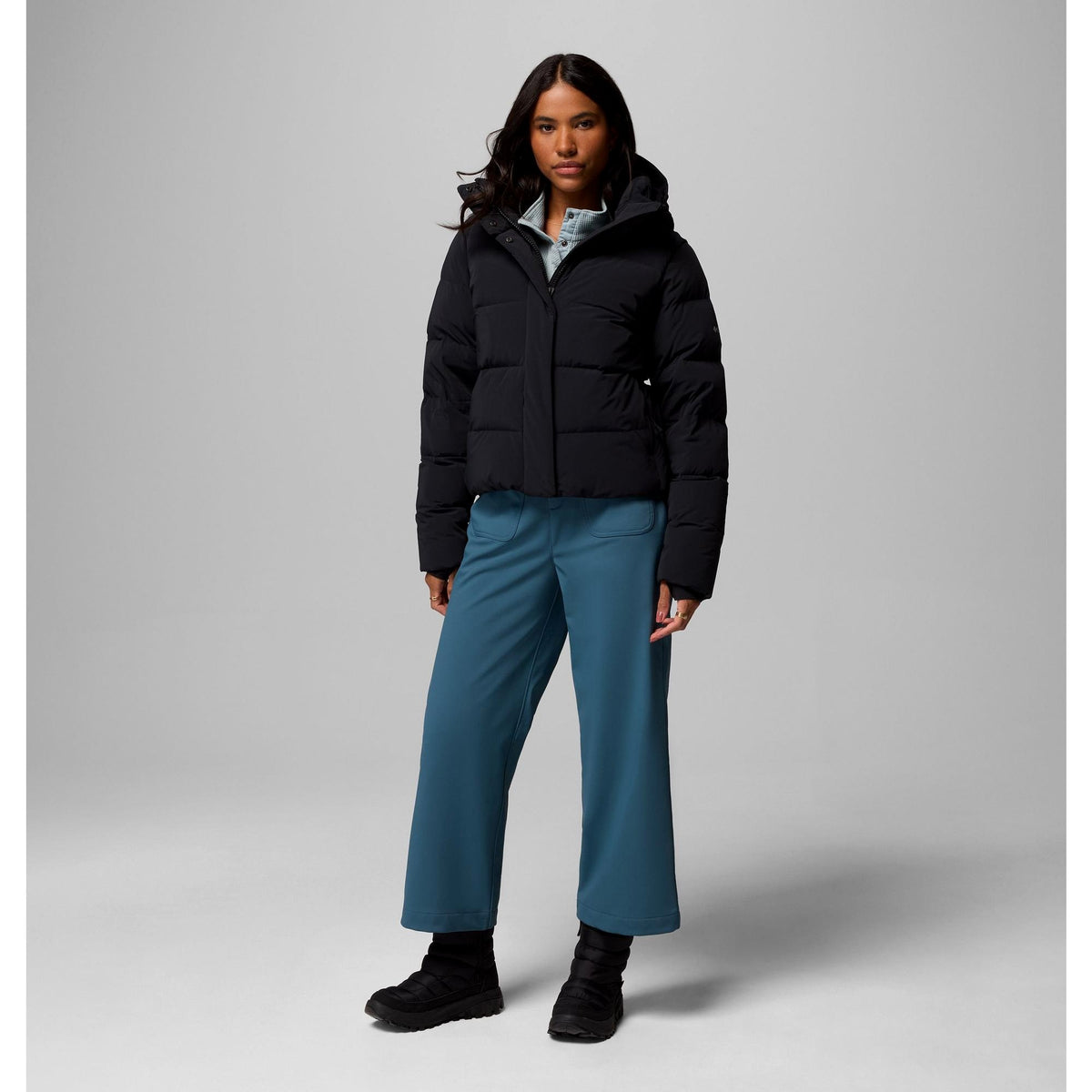 Columbia Women's Amaze Puff Hooded Jacket - Black