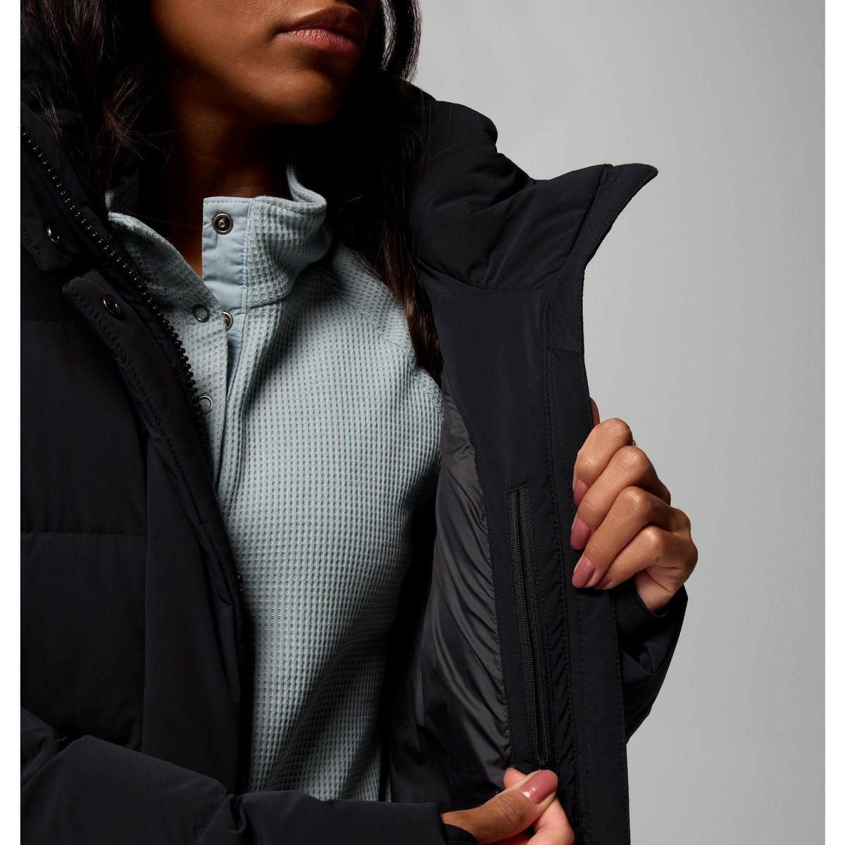 Columbia Women's Amaze Puff Hooded Jacket - Black
