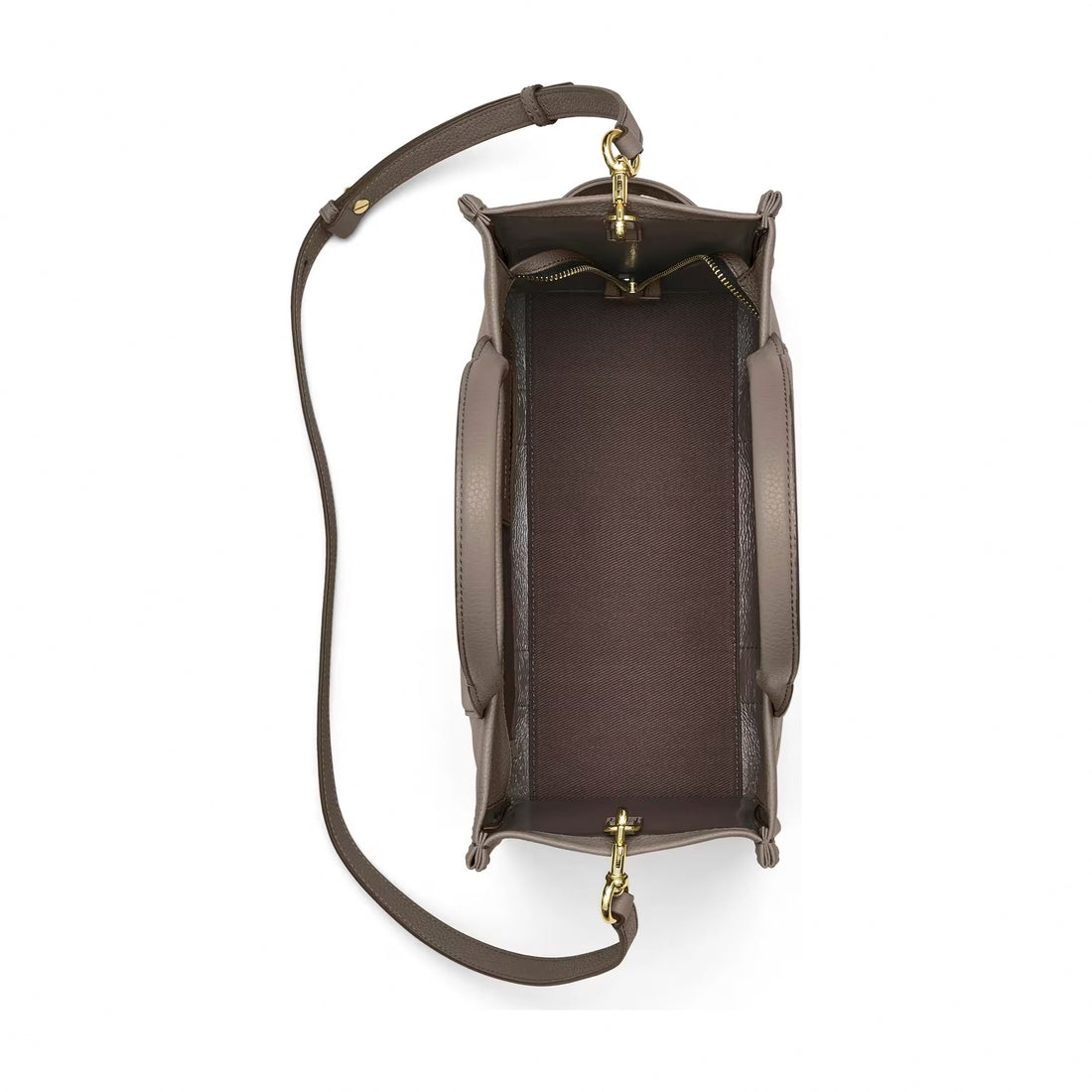 Marc Jacobs The Leather Medium Tote Bag - CEMENT