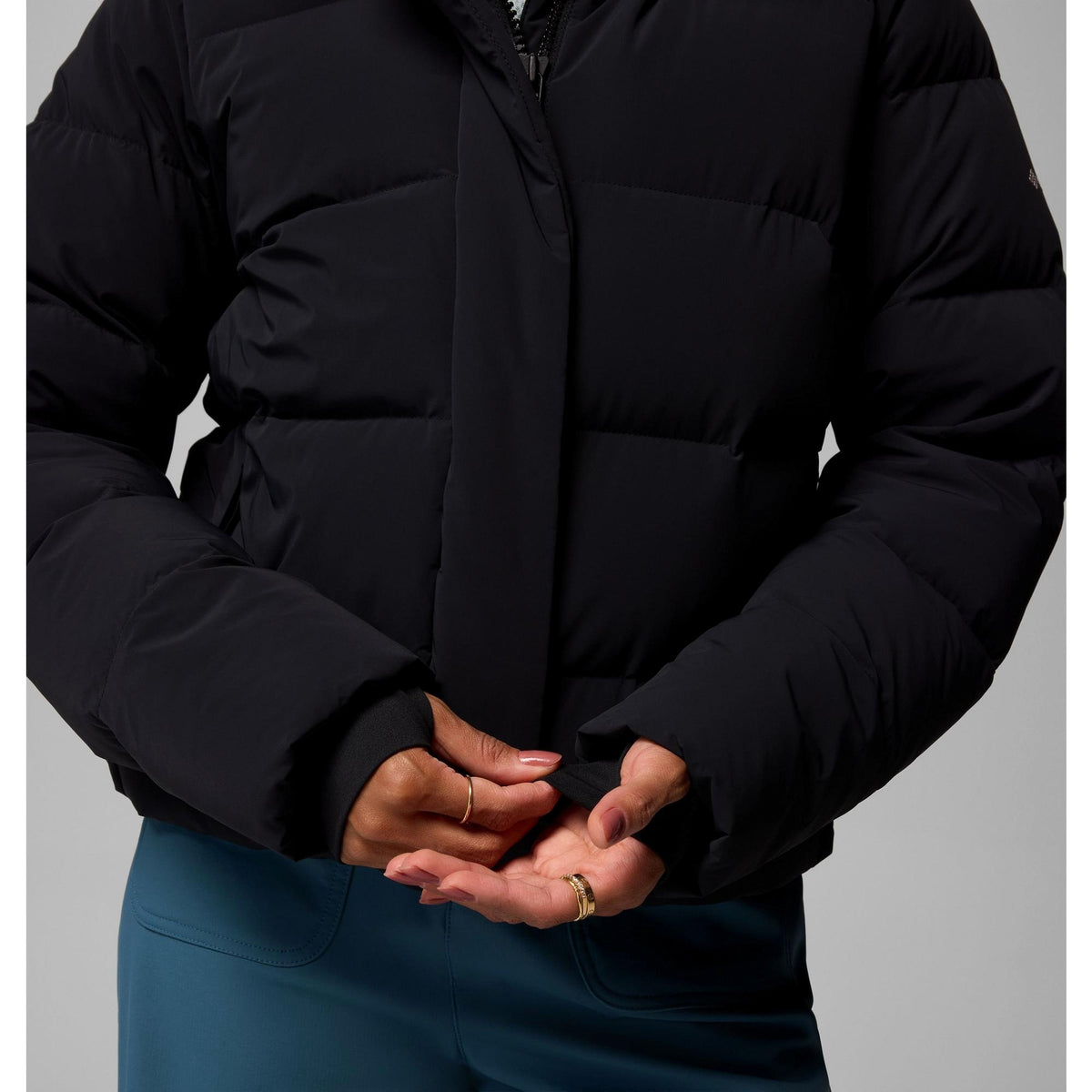 Columbia Women's Amaze Puff Hooded Jacket - Black