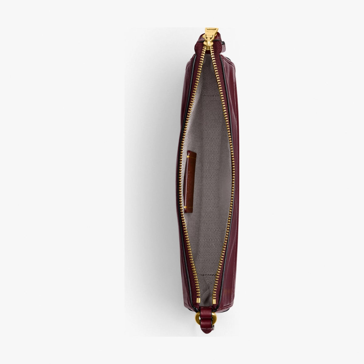 Coach Plaza Bag - Brass/Dark Cherry