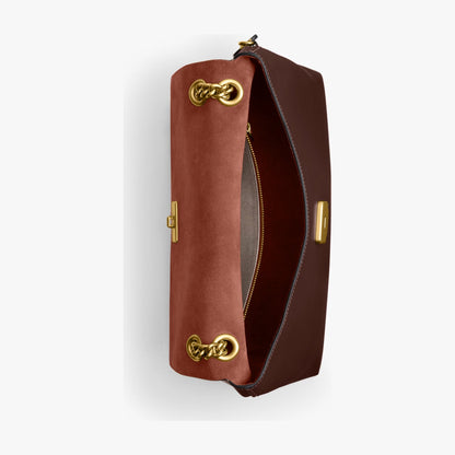 Coach Chelsea Shoulder Bag 30 With Chain - Brass/Maple