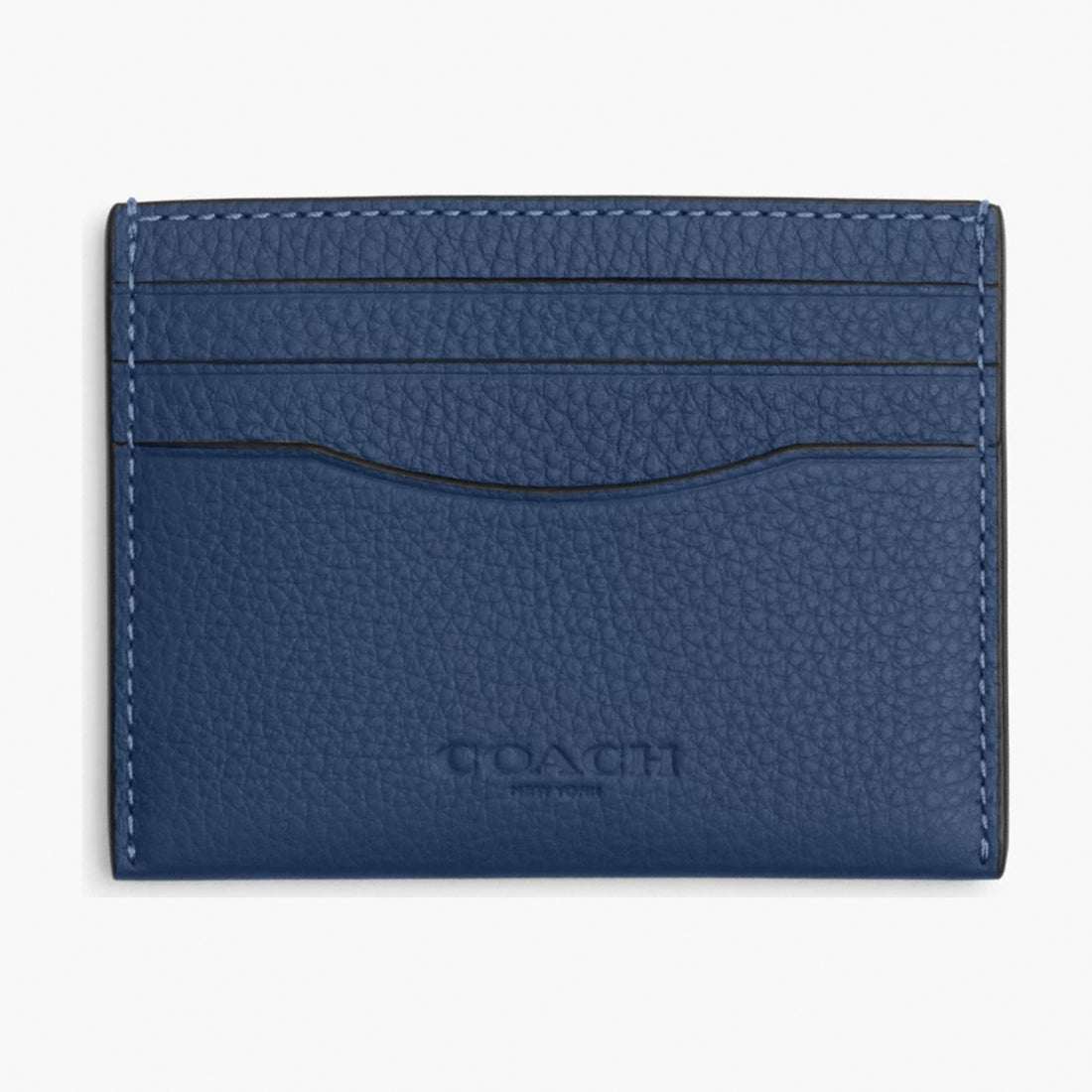 Coach Slim ID Card Case - Deep Blue