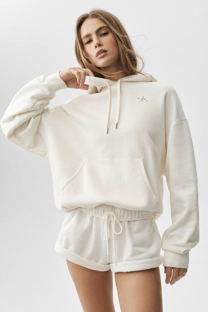 Alo Yoga Accolade Hoodie - Ivory