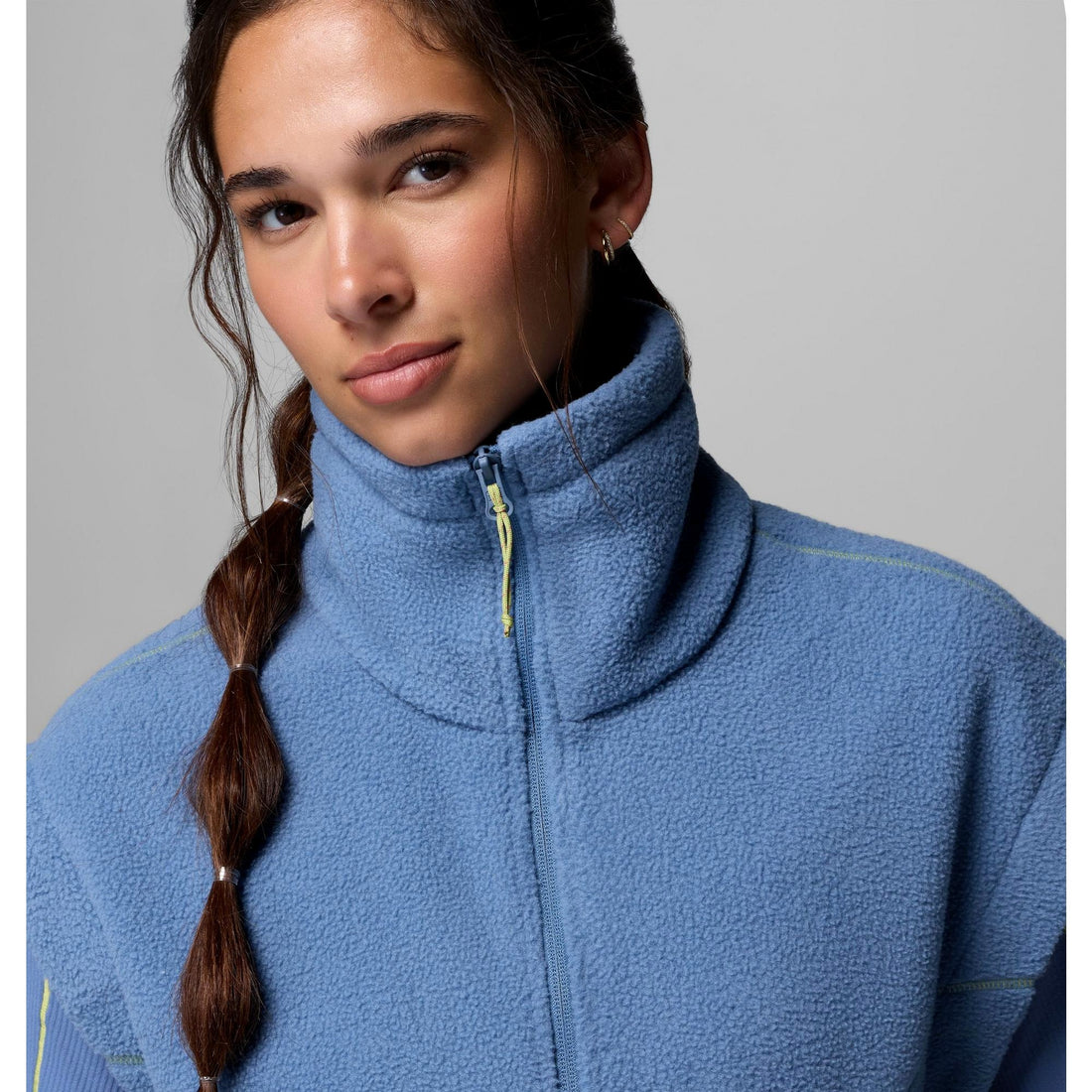 Columbia Women's Misty Moondrift MTR Fleece Relaxed Vest - Bluestone