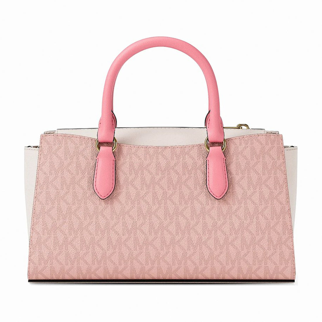 Michael Kors Arden Small Color-Block Signature Logo Messenger Bag - PWD BLSH MLT