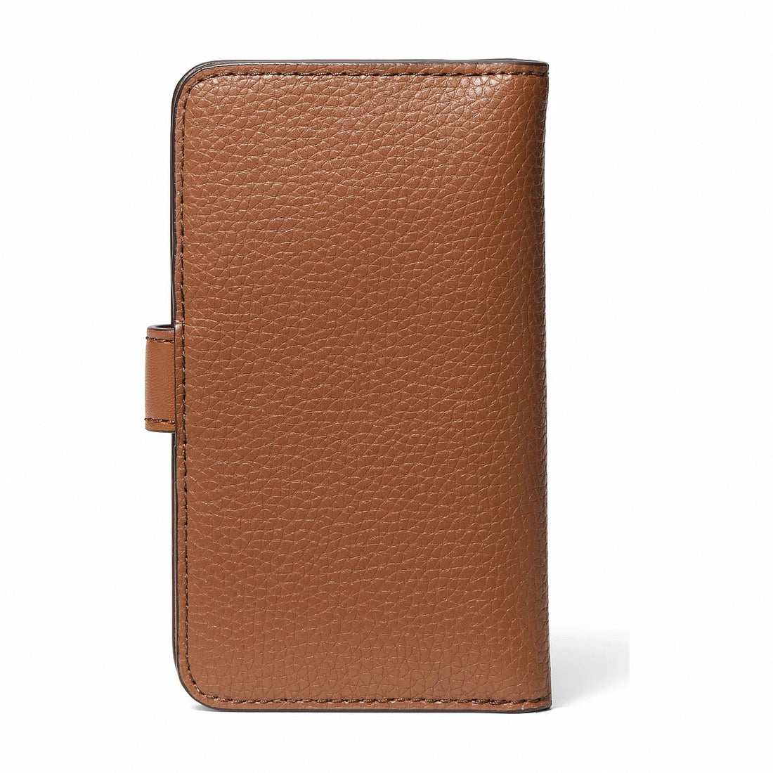 Michael Kors Jet Set Travel Medium Pebbled Leather Billfold Wallet - LUGGAGE