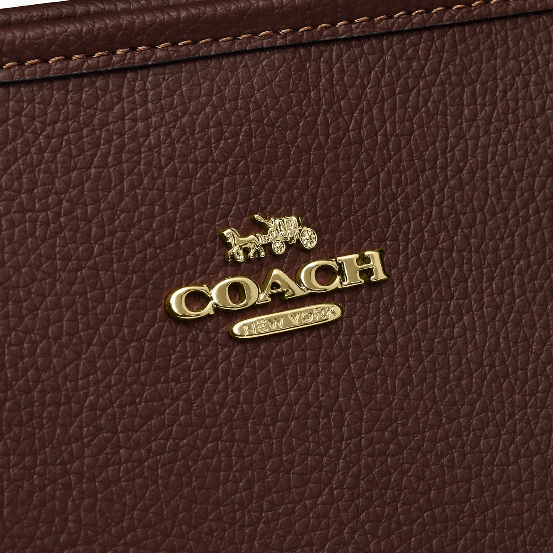 Coach Medium City Tote Bag - Gold/Maple
