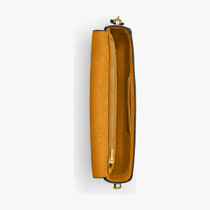 Coach Brook Flap Chain Bag - Brass/Chalk