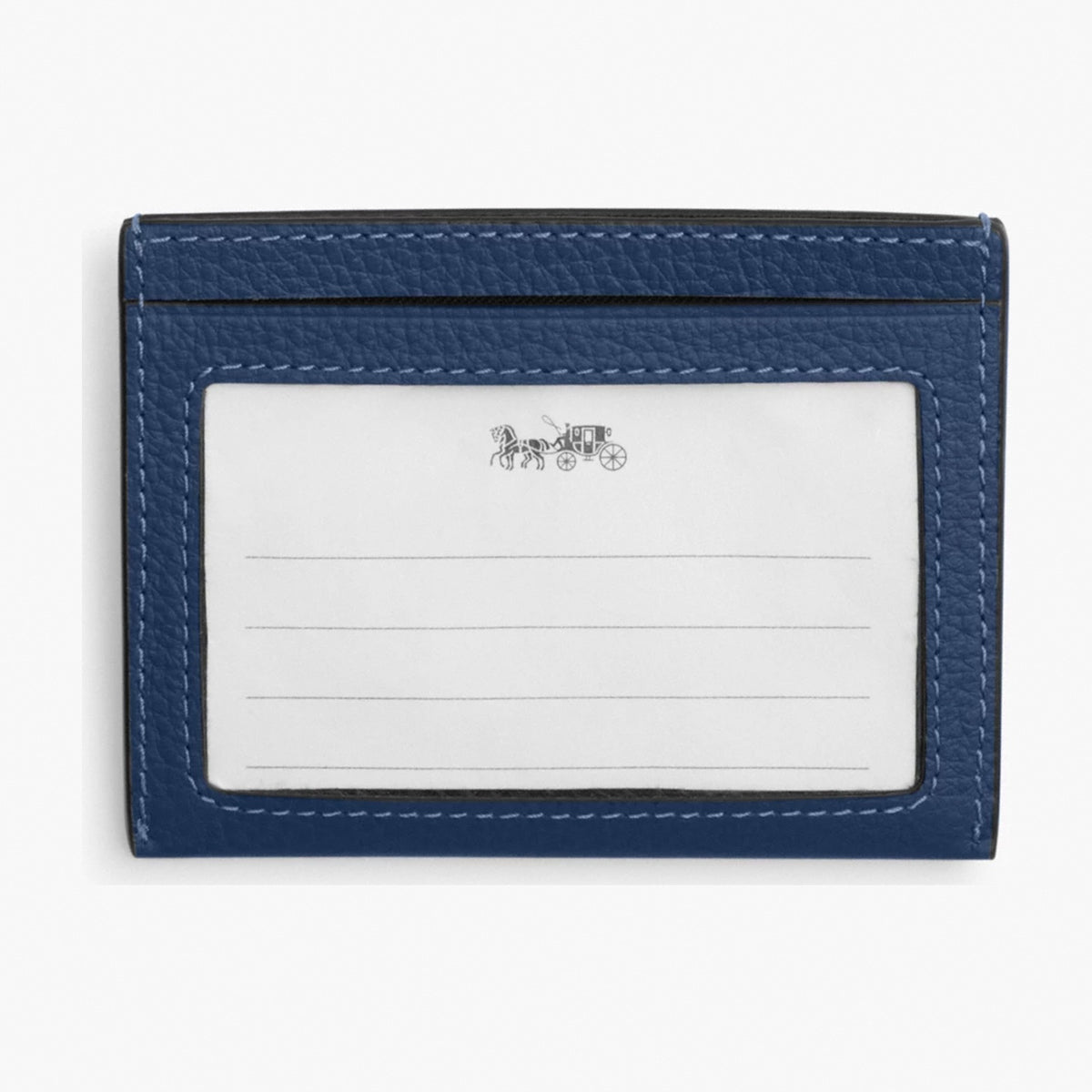 Coach Slim ID Card Case - Deep Blue