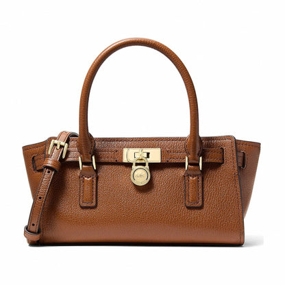 Michael Kors Hamilton Extra-Small Leather Crossbody Bag - LUGGAGE