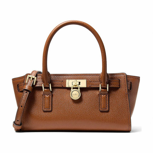 Michael Kors Hamilton Extra-Small Leather Crossbody Bag - LUGGAGE