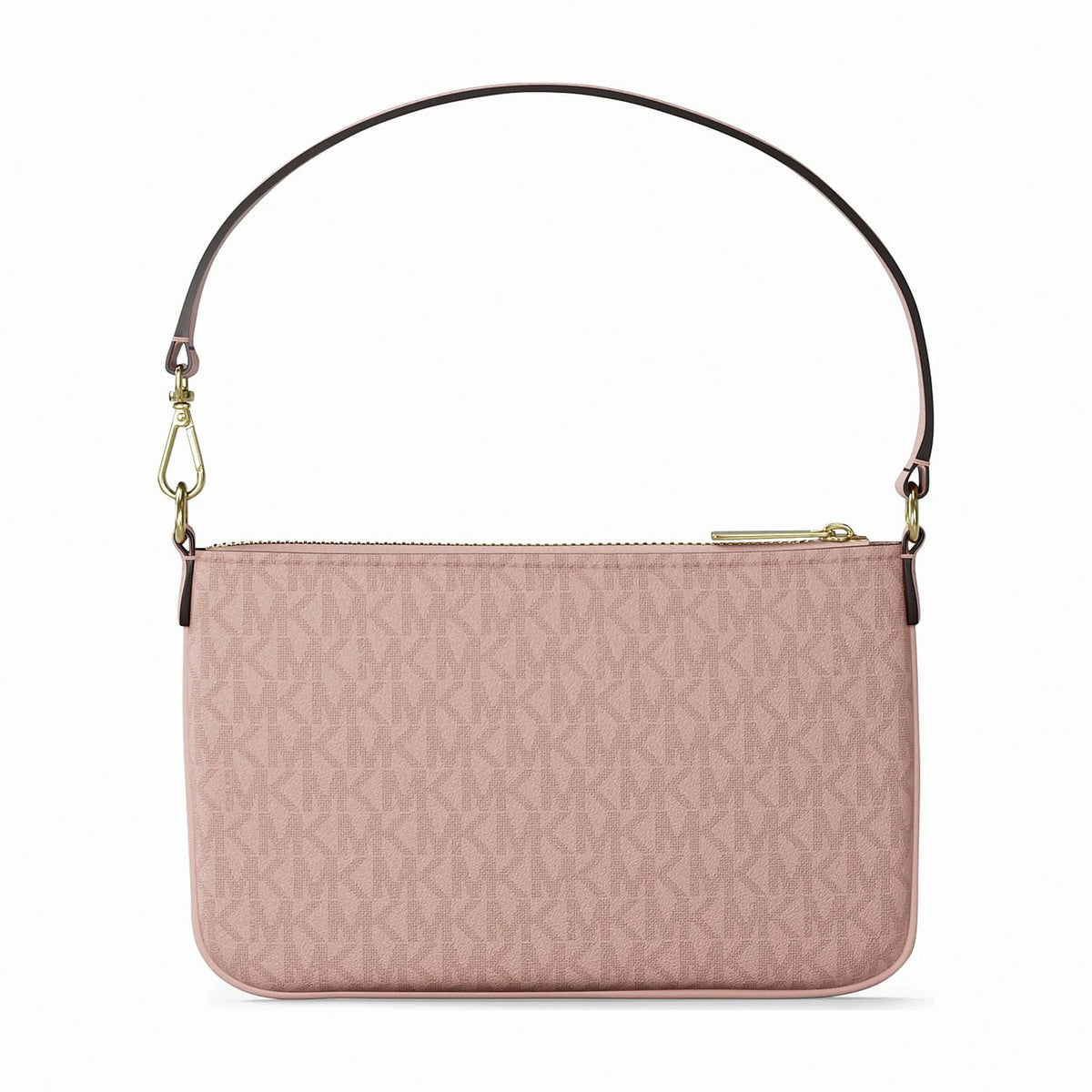 Michael Kors Jet Set Small Signature Logo Convertible Wristlet - POWDER BLUSH