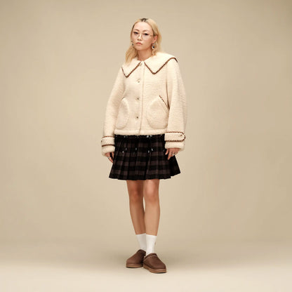 UGG Nikia Collared Jacket - Cream