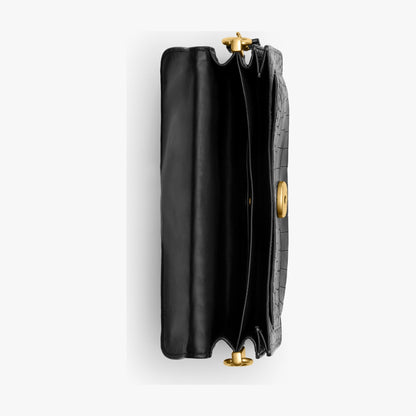 Coach Tabby Shoulder Bag 26 In Alligator - Brass/Black