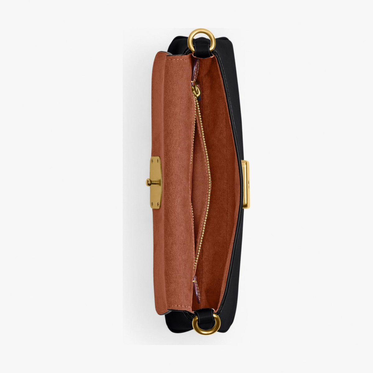 Coach Jet Shoulder Bag - Brass/Black