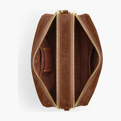 Coach Mini Carey Crossbody Bag - Gold/Warm Brown