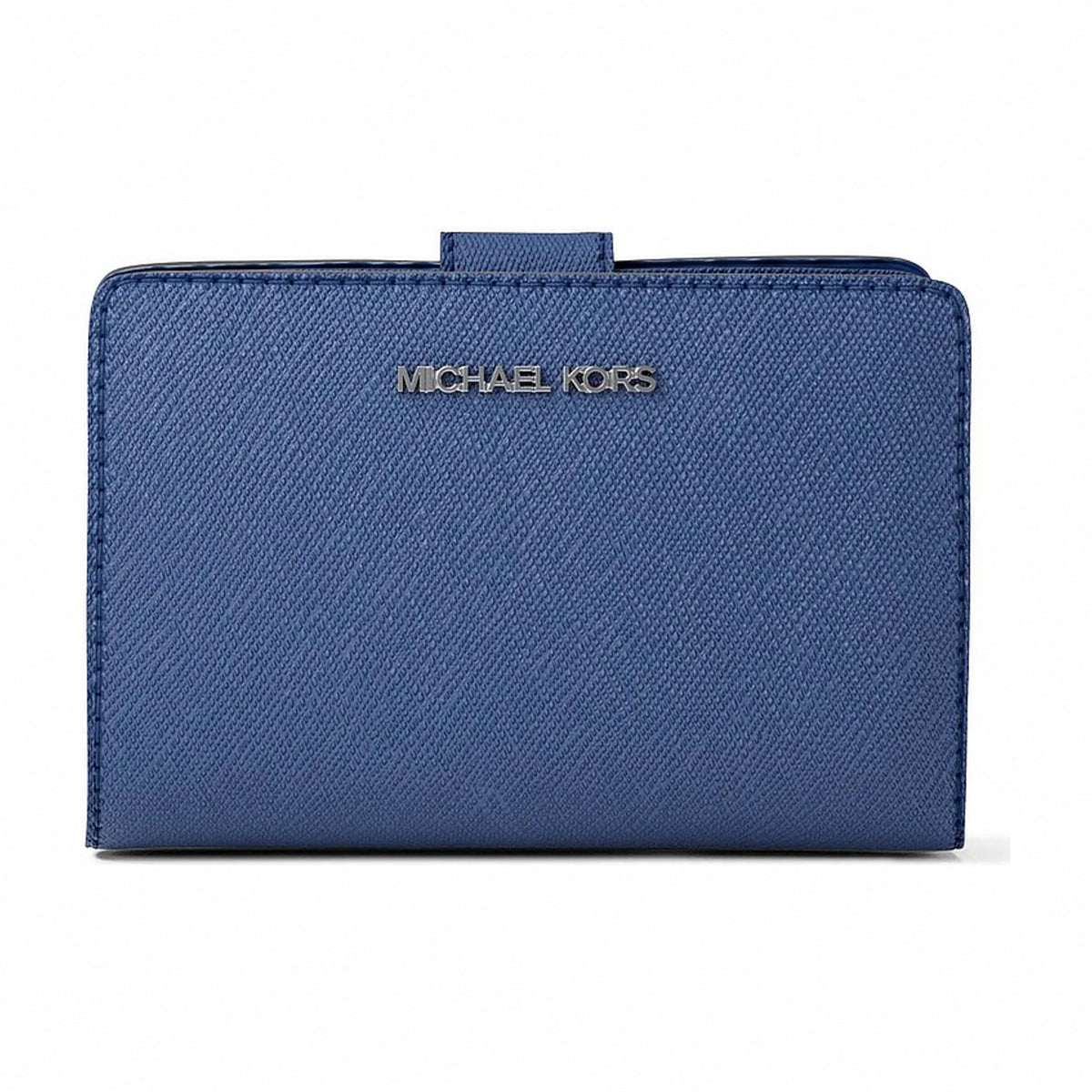 Michael Kors Medium Saffiano Leather Wallet - GALAXY BLUE