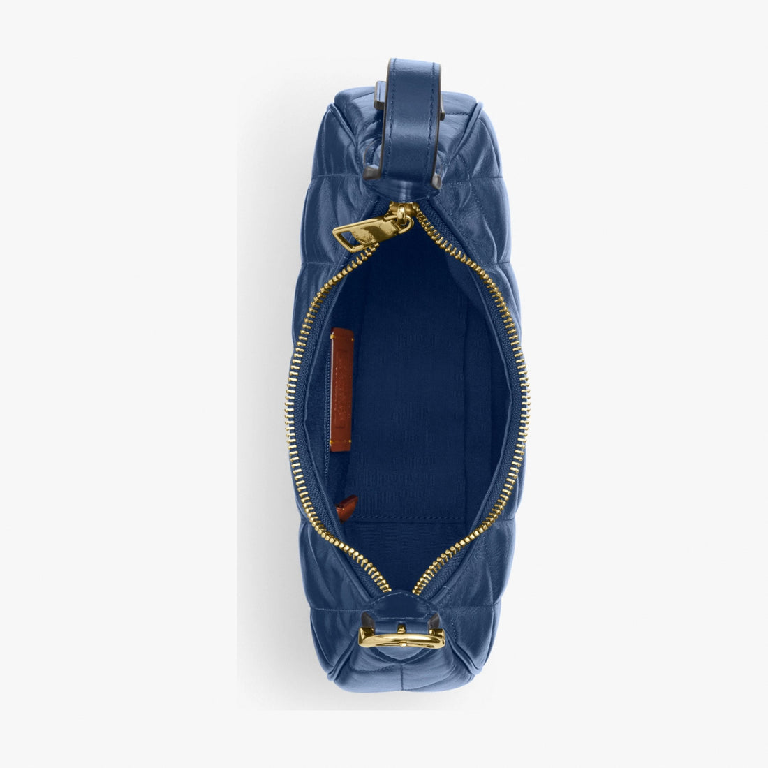 Coach Emily Shoulder Bag With Quilting - Gold/Deep Blue