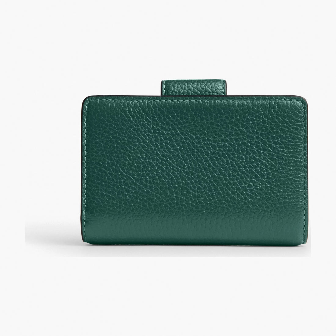 Coach Medium Corner Zip Wallet - Gold/Emerald
