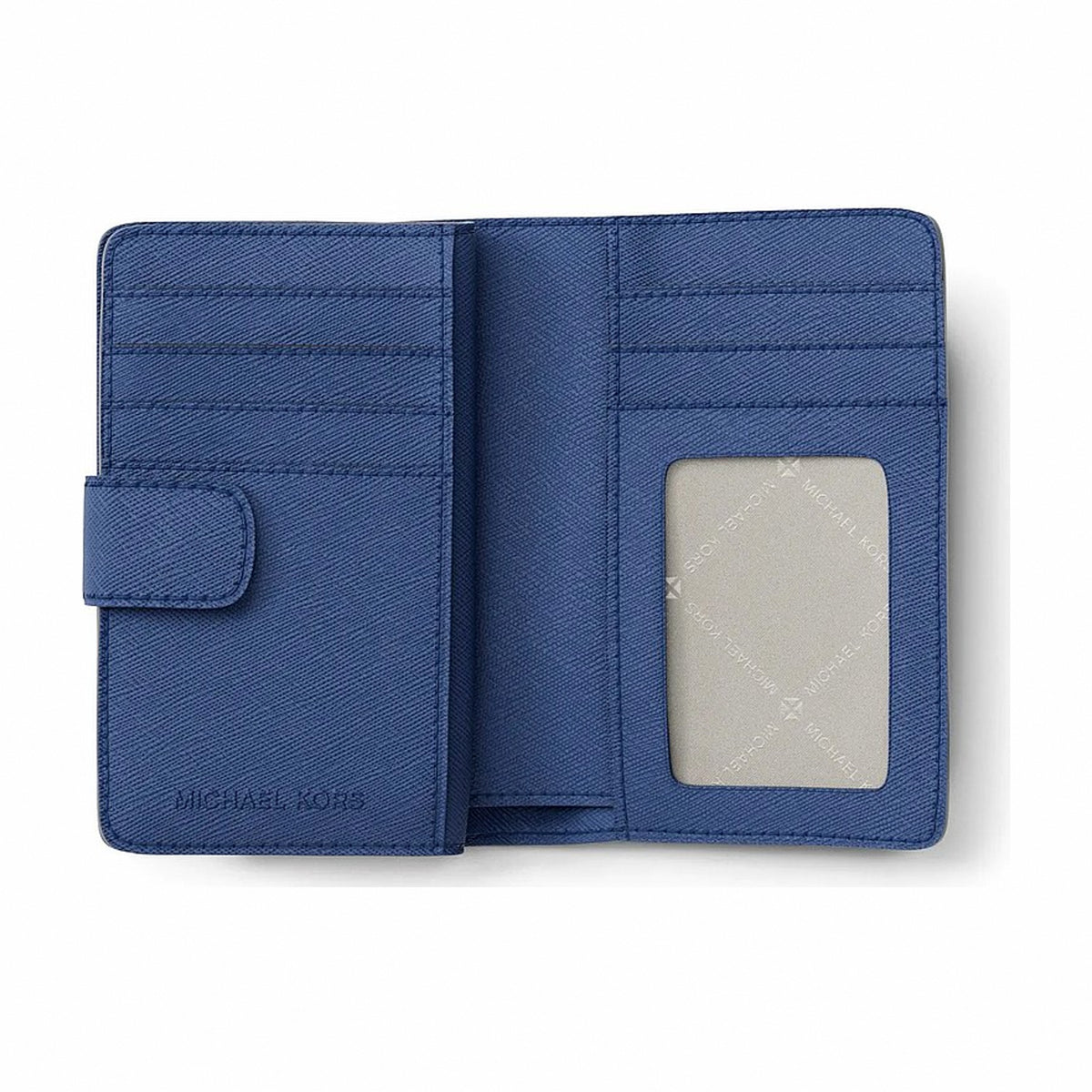 Michael Kors Medium Saffiano Leather Wallet - GALAXY BLUE