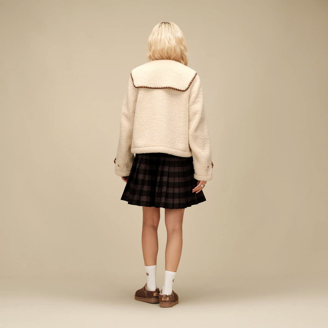 UGG Nikia Collared Jacket - Cream