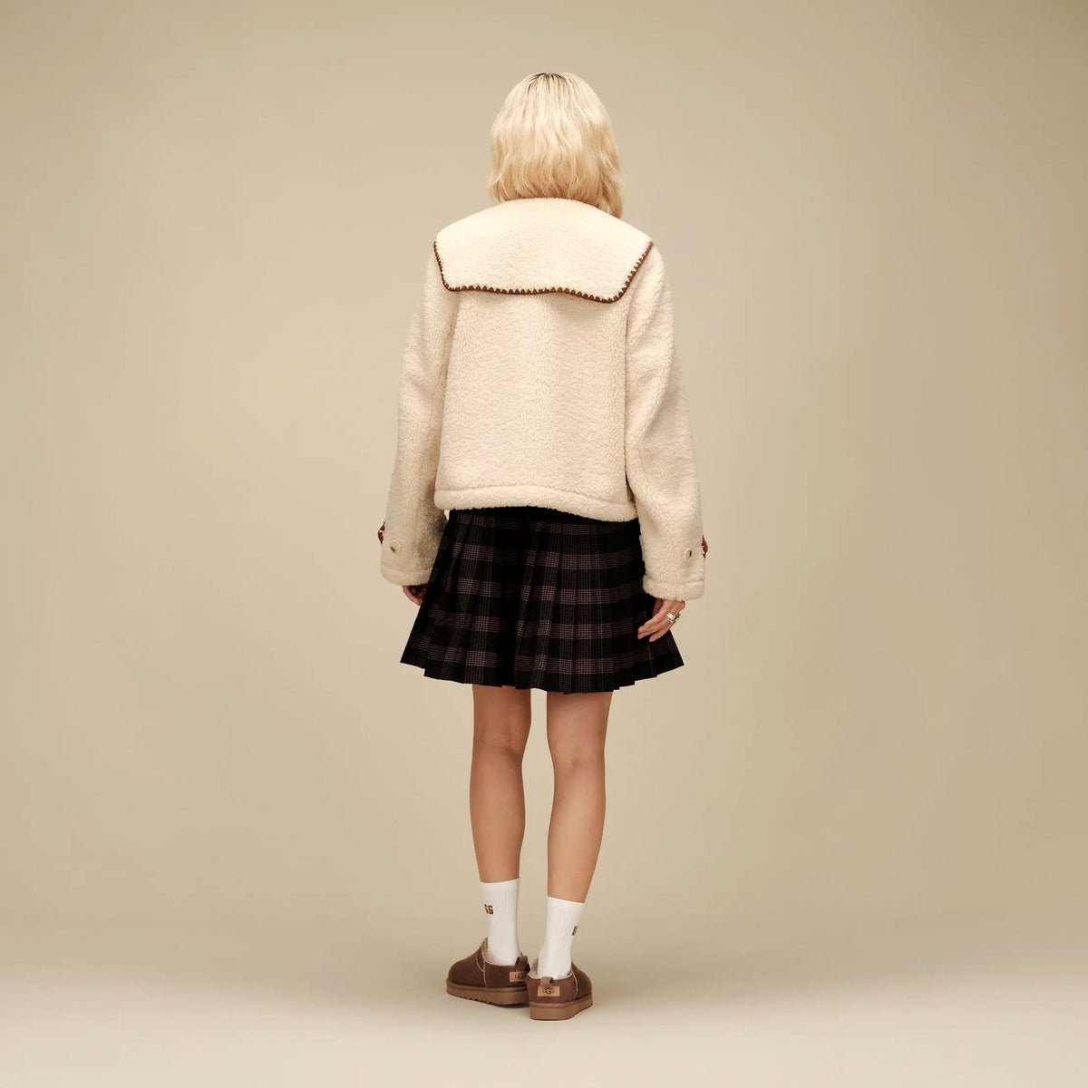 UGG Nikia Collared Jacket - Cream