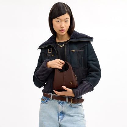Coach Lana Shoulder Bag 19 - Brass/Maple