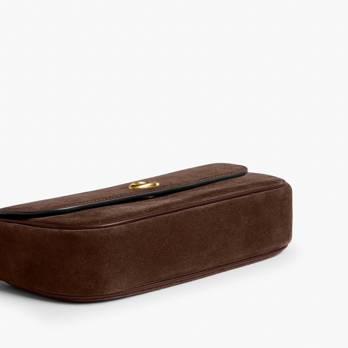 Coach Brook Flap Chain Bag - Brass/Dark Chocolate